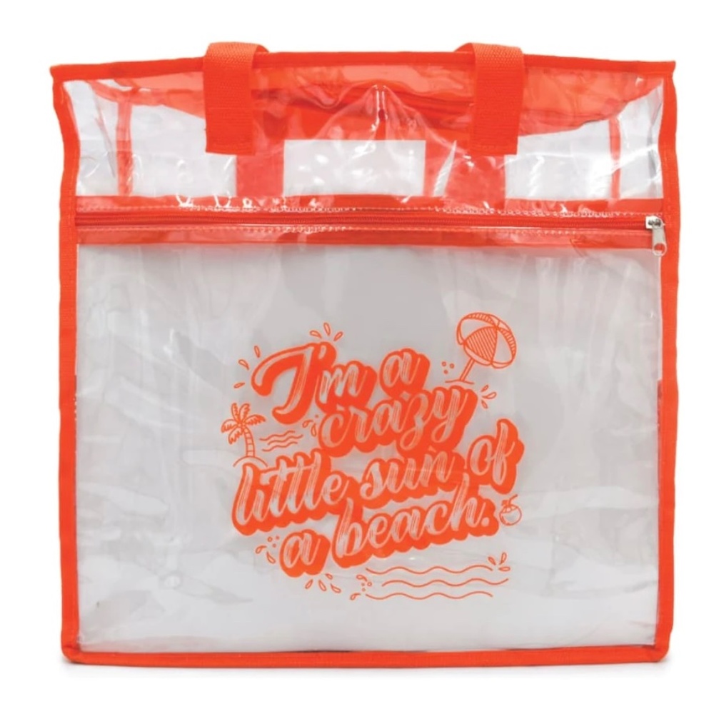 Sun of a Beach Clear Tote